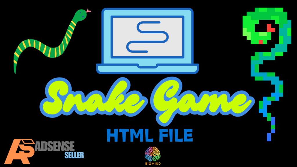 HTML Snake Game Script  For Your Website