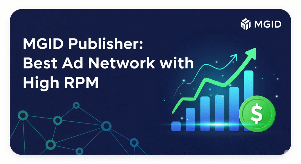 MGID Publisher: Best Ad network with High RPM